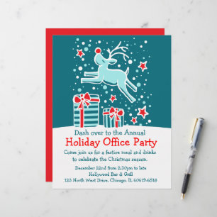 Grafische rendierheldere kantoor flyer briefhoofd