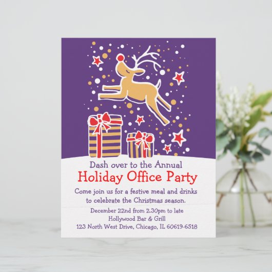 Grafische rendierheldere kantoor flyer briefhoofd (Staand voorkant)