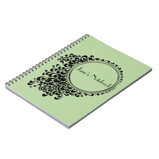 grafische retro Art deco Notitieboek (Linkerzijde)