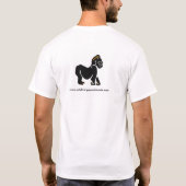Grafische Save GORILLAS -Wildlife krijger - T-shirt (Achterkant)