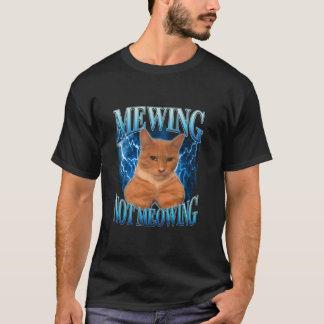 Grafische Schattigee Kitten Funny Animal Mewing No T-shirt