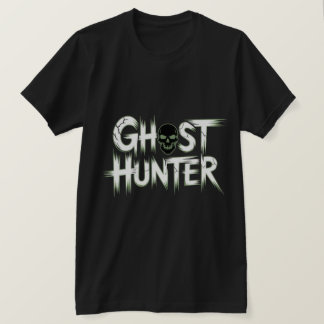 Grafische schedel van spookenjager t-shirt