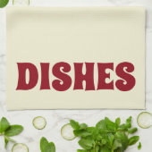 GRAFISCHE SCHIJVEN KITCHEN TOWEL THEEDOEK (Gevouwen)