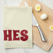 GRAFISCHE SCHIJVEN KITCHEN TOWEL THEEDOEK (Quarter Fold)