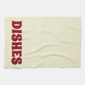 GRAFISCHE SCHIJVEN KITCHEN TOWEL THEEDOEK (Horizontaal)