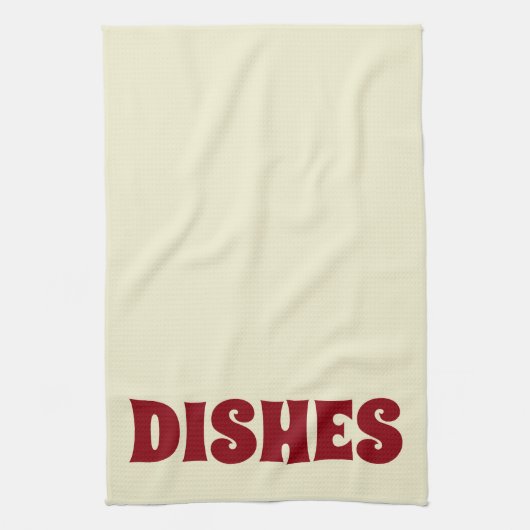 GRAFISCHE SCHIJVEN KITCHEN TOWEL THEEDOEK (Verticaal)