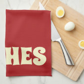 GRAFISCHE SCHIJVEN KITCHEN TOWEL THEEDOEK (Quarter Fold)