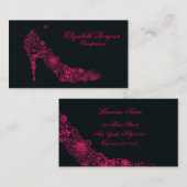 Grafische schoen (meer opties) - Visitekaartje (Voorkant / Achterkant)