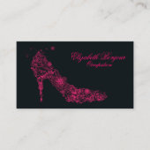 Grafische schoen (meer opties) - Visitekaartje (Voorkant)