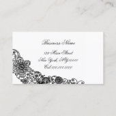 Grafische schoen - VERANDERINGSKLEUR Visitekaartje (Achterkant)