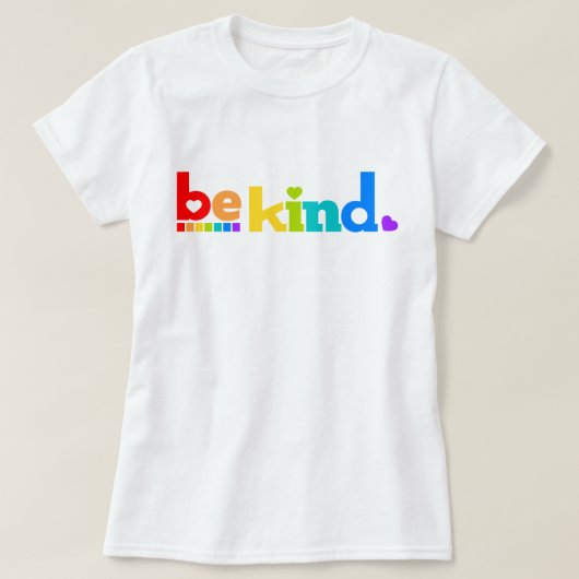 Grafische slogan voor regenboogkleuren t-shirt (Design voorkant)