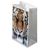 Grafische stijl Tiger Portret Klein Cadeauzakje (Voorkant Gekanteld)