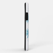 Grafische structuur Blauwe palm Case-Mate iPhone Case (Achterkant/rechts)