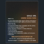 Grafische structuur, grafische vormgever Advertere Flyer<br><div class="desc">Grafische textuur,  Adverteren de grafische Ontwerper brochures door de opslag van het Visitekaartje.</div>