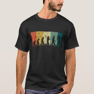 Grafische T-shirt Golf Golfer Evolutie Retro Vinta