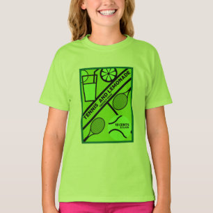 Grafische T-Shirt van Tennis Player