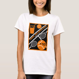 Grafische T-Shirt van Tennis Player