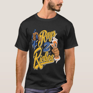 Grafische T - shirts RAG 2 Rijke Sneaker Match 350