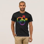 Grafische T - shirts van homoseksuelen - Mannelijk (Voorkant volledig)
