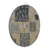 Grafische tegels dartbord (Voorkant Links)