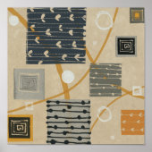 Grafische tegels poster (Voorkant)