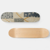 Grafische tegels skateboard (Horizontaal)