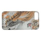 Grafische tiger Case-Mate iPhone case (Achterkant (Horizontaal))