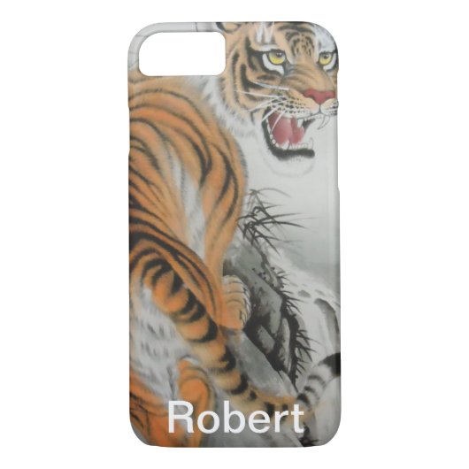 Grafische tiger Case-Mate iPhone case (Achterkant)