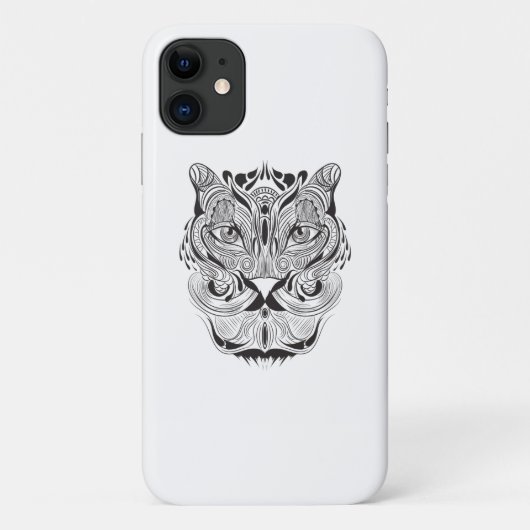Grafische tijger Case-Mate iPhone case (Achterkant)