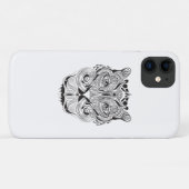 Grafische tijger Case-Mate iPhone case (Achterkant (horizontaal))