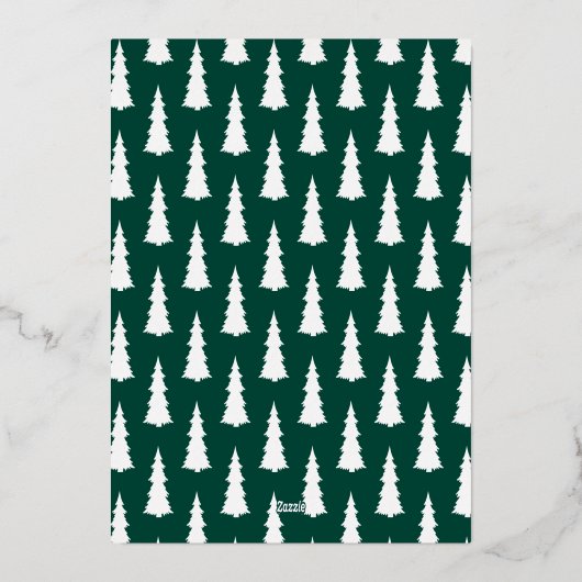 Grafische typografie met de meeste kerstdagen, nie folie feestdagenkaart (Achterkant)