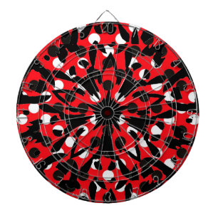 Grafische ventilator dartbord
