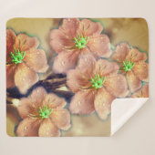 Grafische ventilator sherpa deken (Voorkant (horizontaal))