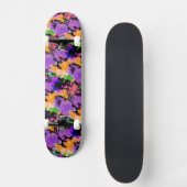 Grafische verfspattenprint skateboard (Voorkant)