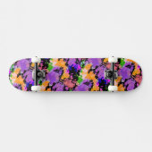 Grafische verfspattenprint skateboard (Horizontaal)