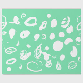 Grafische vlekken ontwerp inpakpapier