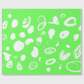 Grafische vlekken ontwerp inpakpapier (Vlak)