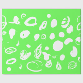 Grafische vlekken ontwerp inpakpapier