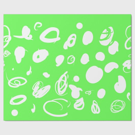 Grafische vlekken ontwerp inpakpapier (Zoom)