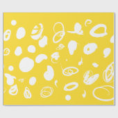 Grafische vlekken ontwerp inpakpapier (Vlak)