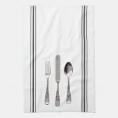  grafische vork Spoon Knife snijmachine Theedoek (Verticaal)