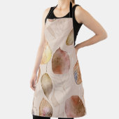 Grafische Waterverf Leaf Autumn Design Schort (Insitu)