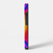 Grafische Waves Beach ontwerp iPhone case Hoesje (Linkerkant)