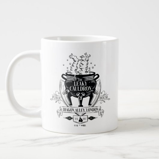Grafische winkel THE LEAKY CAULDRON™ Grote Koffiekop (Links)