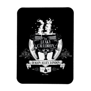 Grafische winkel THE LEAKY CAULDRON™ Magneet
