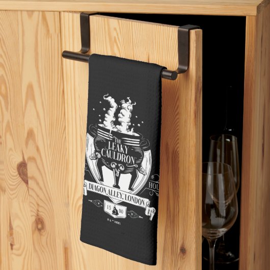 Grafische winkel THE LEAKY CAULDRON™ Theedoek (Derde Gevouwen)