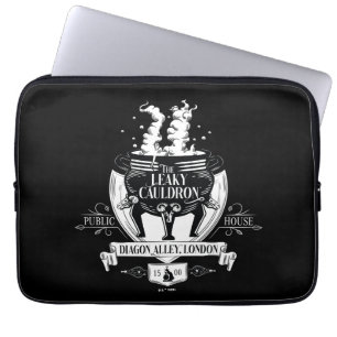Grafische winkel van THE LEAKY CAULDRON™ Laptop Sleeve
