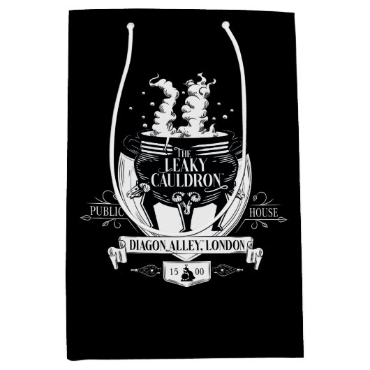 Grafische winkelafbeelding van THE LEAKY CAULDRON™ Medium Cadeauzakje (Voorkant)