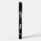 Grafisches Holzdesign Case-Mate iPhone Case (Achterkant / Rechts)