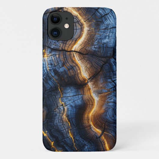 Grafisches Holzdesign Case-Mate iPhone Case (Achterkant)